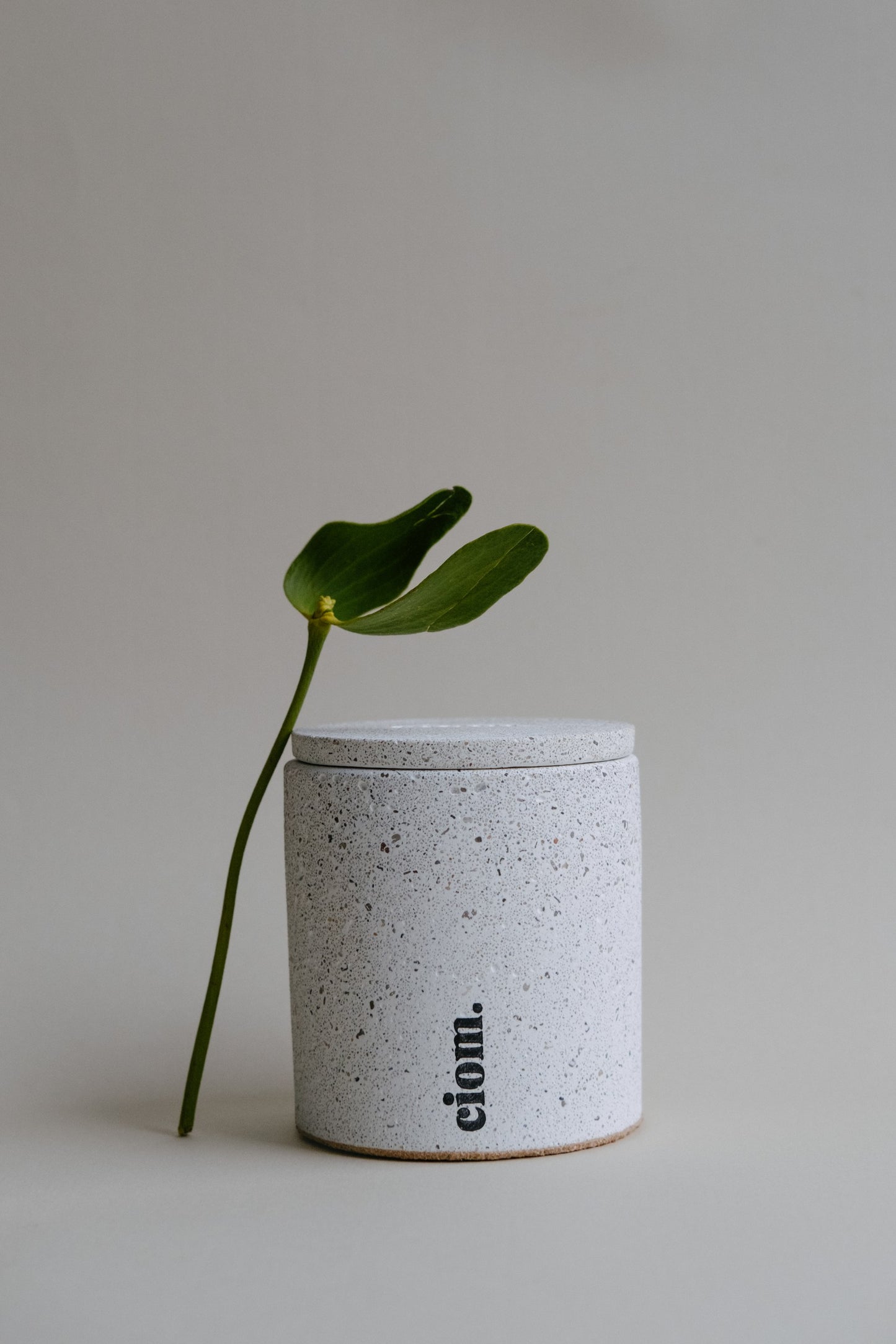 N°06 • Concrete • Soy Candle • Stone • Medium